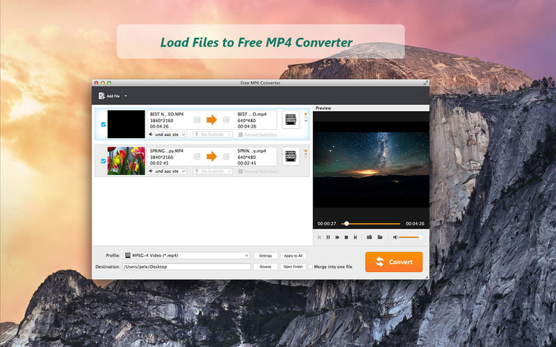 Free MP4 Converter V6.5.3 Mac版圖1