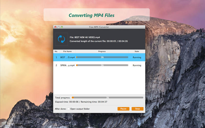 Free MP4 Converter V6.5.3 Mac版圖2