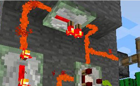 我的世界爬墻紅石MOD