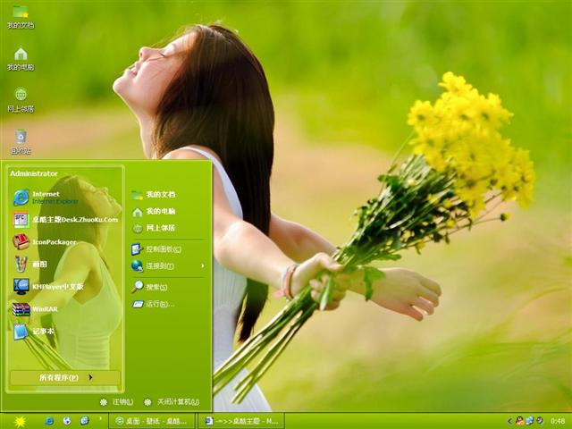 放飛心情電腦主題