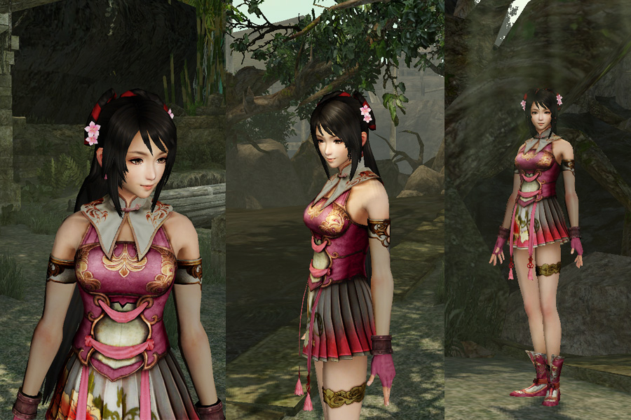 真三國無雙7猛將傳關(guān)銀屏人物美化mod