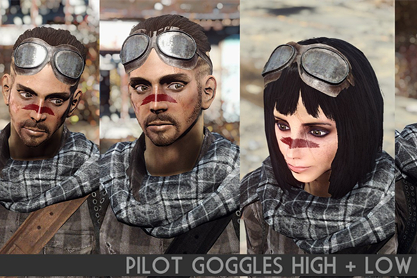 輻射配件眼鏡圍巾包包MOD