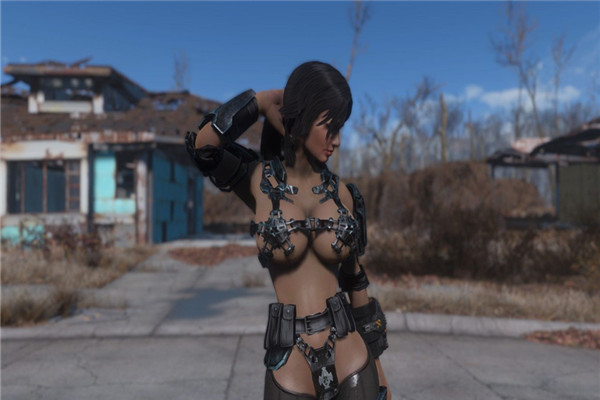 輻射4戰(zhàn)斗金屬甲MOD下載 綠色版圖1