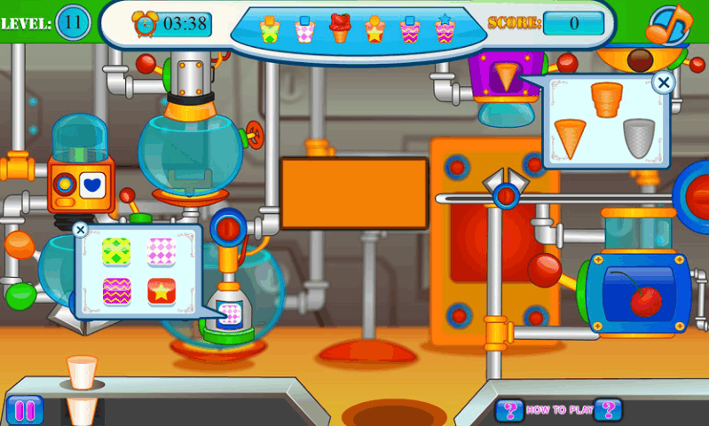 冰淇淋糖果制作工廠