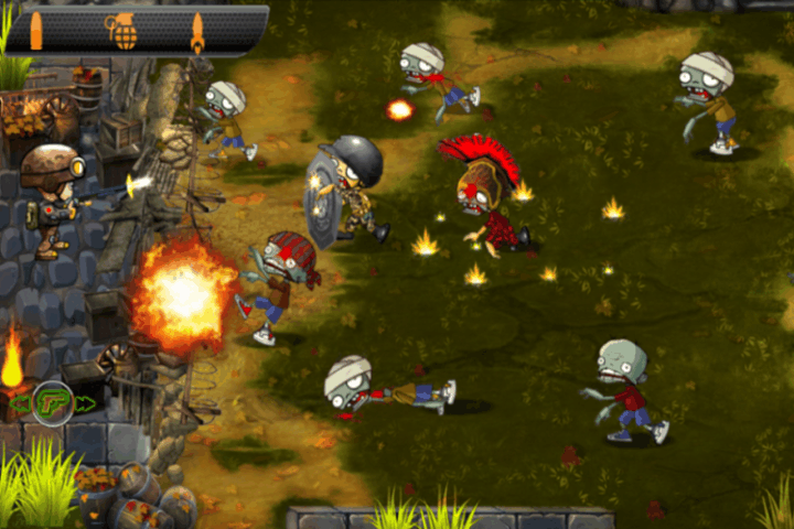 戰(zhàn)士大戰(zhàn)僵尸