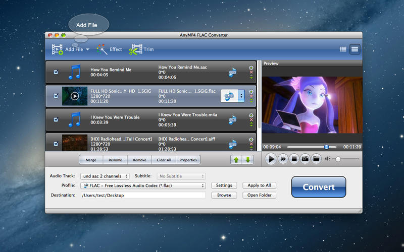 AnyMP4 FLAC Converter V6.2.17 mac版圖5