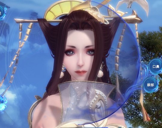 蜀山縹緲錄成女妝容捏臉數(shù)據(jù)