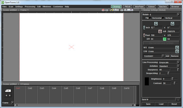 OpenToonz2d動畫制作軟件 V1.0.1 官方版圖1
