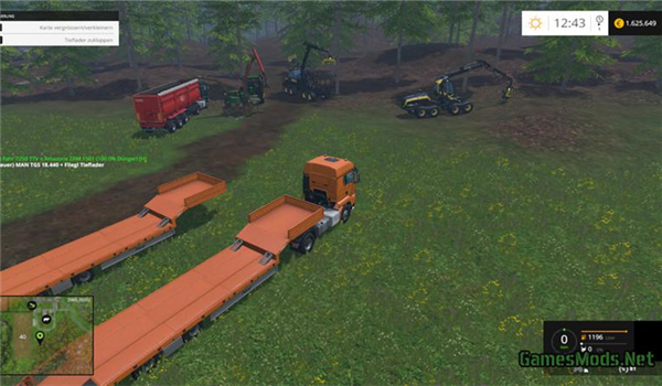 模擬農(nóng)場15加長版拖車