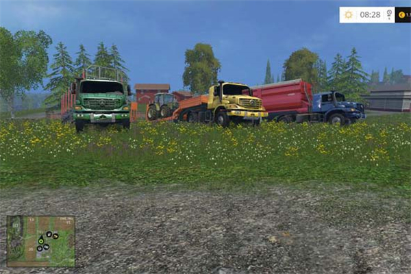 模擬農場15牽引頭MOD