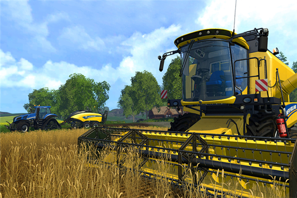 模擬農(nóng)場(chǎng)15新燈光拖車