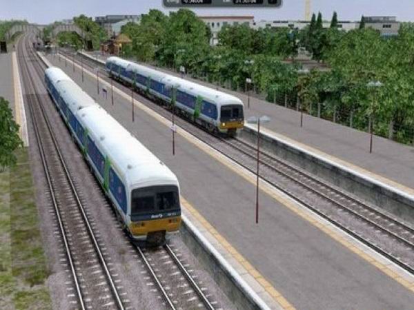 模擬火車中國站