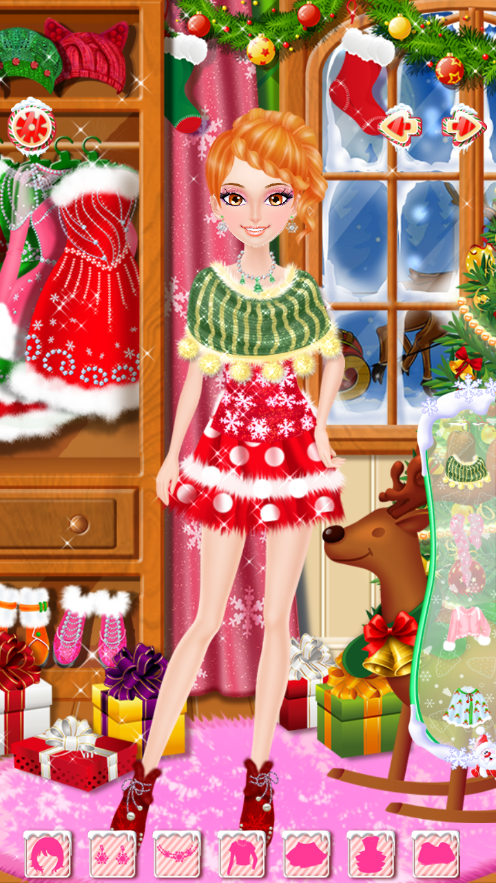 圣誕公主換裝沙龍