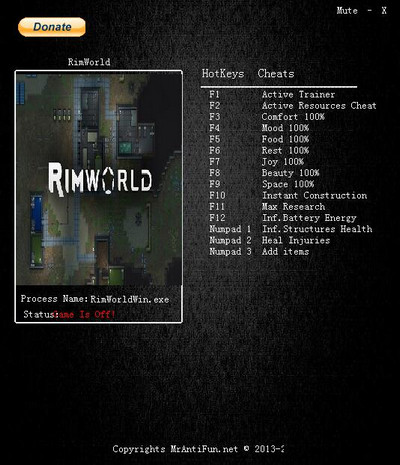 環(huán)世界十三項(xiàng)修改器