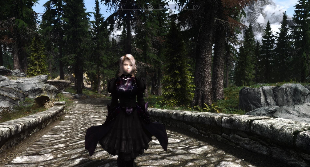 上古卷軸5黑色裙甲MOD