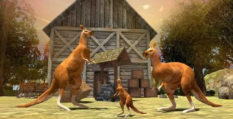 袋鼠生存模擬器