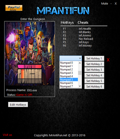 挺進地牢修改器