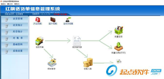 紅楓送貨單信息管理系統(tǒng)下載 v1.0.0.00 官方版圖1