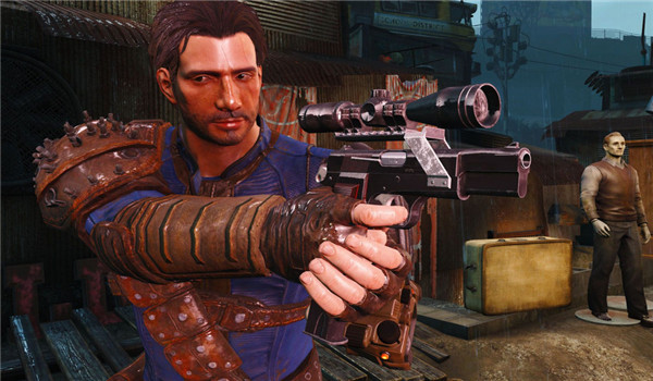 輻射4勃朗寧大威力手槍MOD下載 綠色版圖1