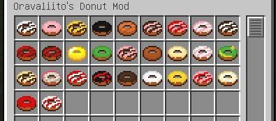 我的世界甜甜圈MOD下載 