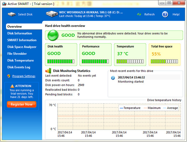 硬盤狀態(tài)檢測工具