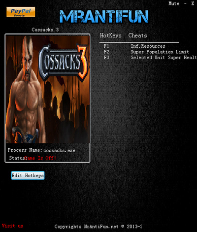 哥薩克3修改器下載