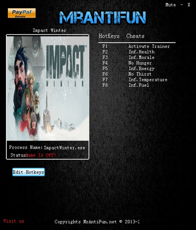 撞擊冬季修改器