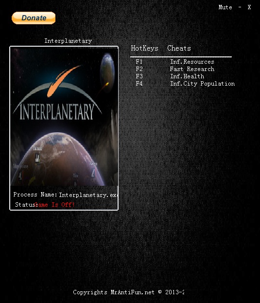 星際炮火四項(xiàng)修改器 免費(fèi)版