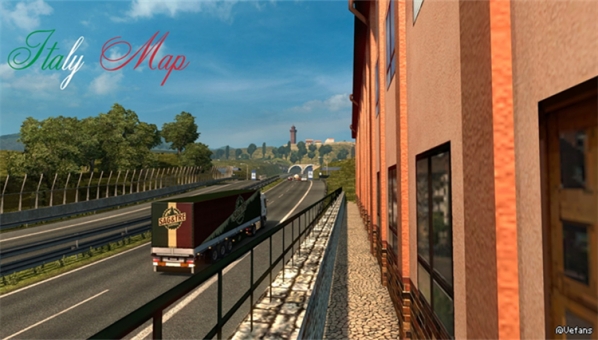 歐洲卡車模擬2意大利mod下載
