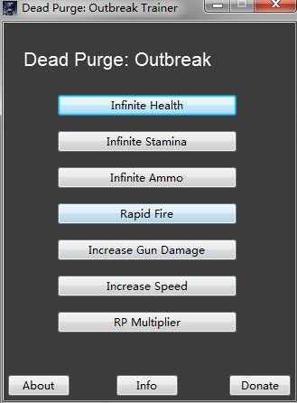 死亡凈化爆發(fā)七項(xiàng)修改器