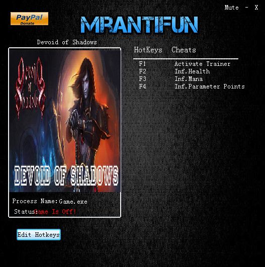 無影之影三項修改器