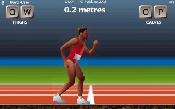 qwop百米賽跑 中文版
