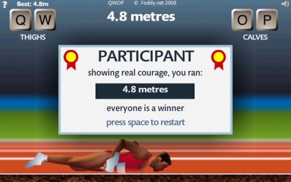 qwop百米賽跑 中文版