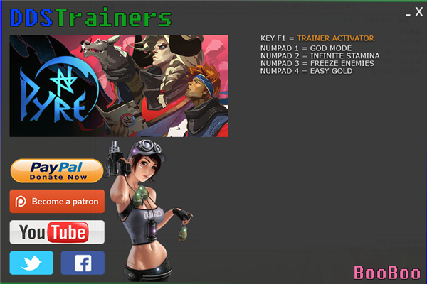 柴堆Pyre四項(xiàng)修改器 免費(fèi)版