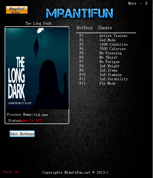 漫漫長夜十二項修改器下載 免費版