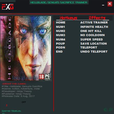 地獄之刃五項修改器