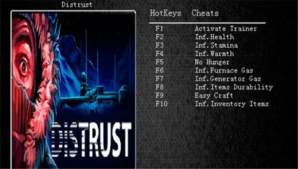 懷疑distrust九項(xiàng)修改器 免費(fèi)版