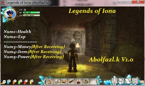 艾奧娜傳奇RPG五項(xiàng)修改器