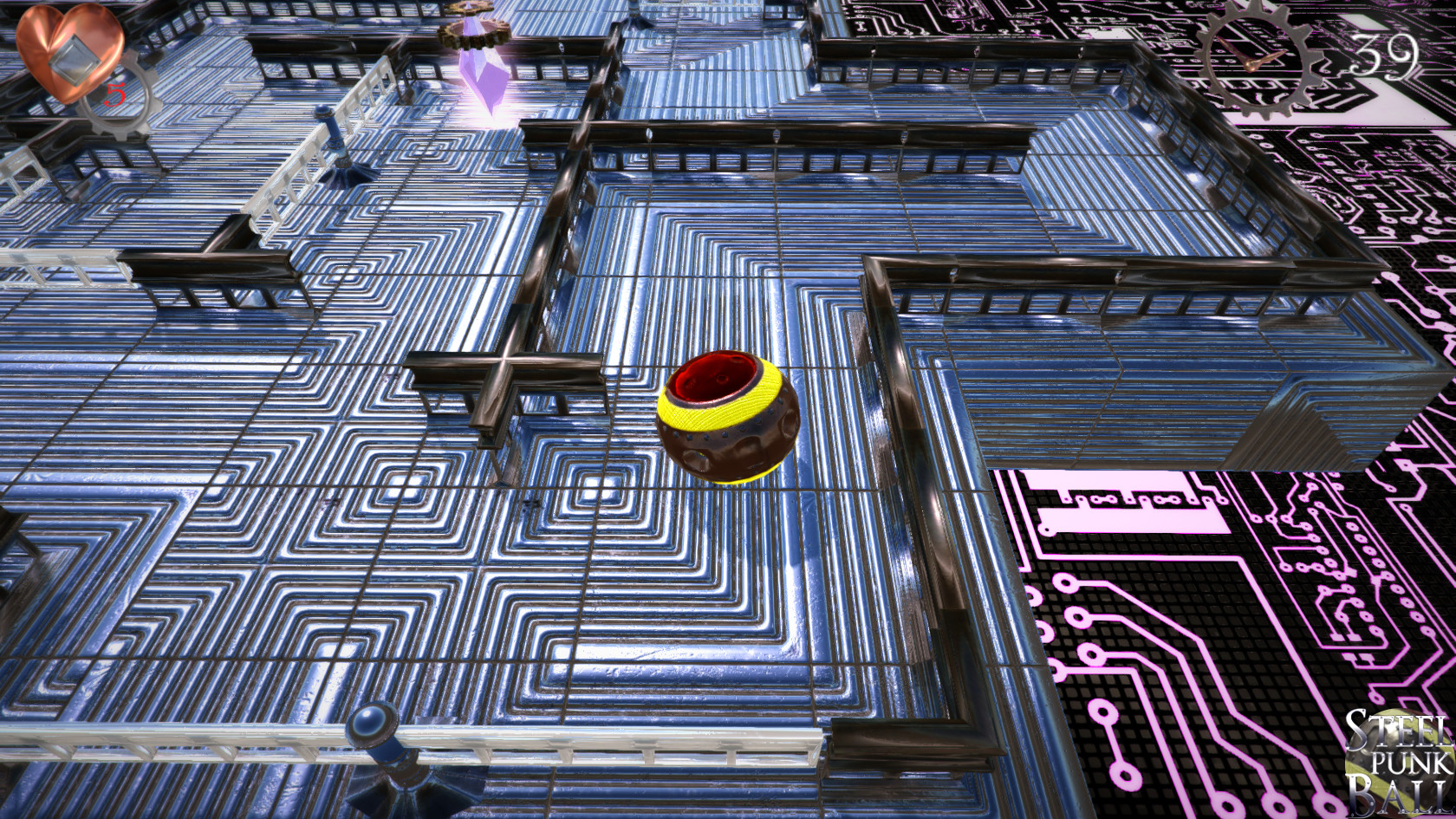 鋼鐵朋克球游戲下載 漢化版圖2