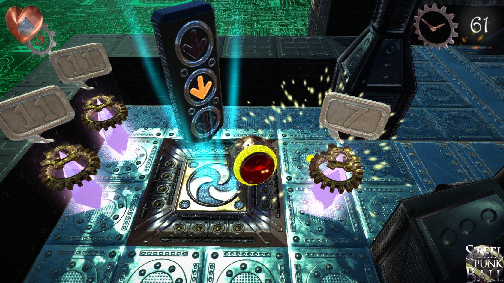 鋼鐵朋克球游戲下載 漢化版圖3