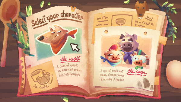 狼咬餐廳 中文版