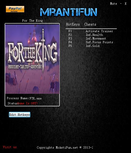 為了吾王四項修改器 免費版