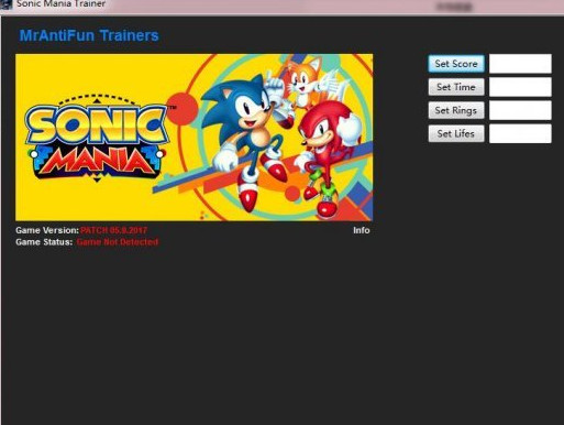 索尼克狂歡四項(xiàng)修改器 免費(fèi)版