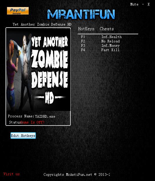 又一個僵尸塔防HD四項修改器 免費版