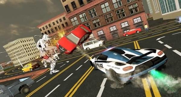 警察機(jī)器人英雄手游