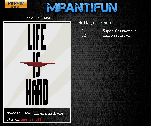 艱難的生活兩項(xiàng)修改器