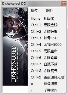恥辱界外魔之死十一項修改器 免費版