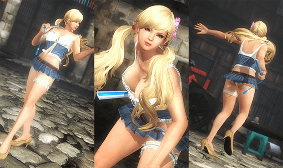 死或生5最后一戰(zhàn)不知火舞奶牛女孩性感牛仔裝MOD