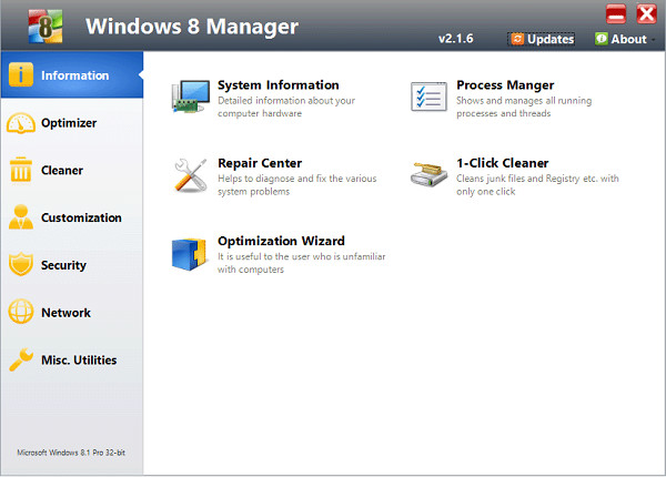 Windows 8 Manager漢化版