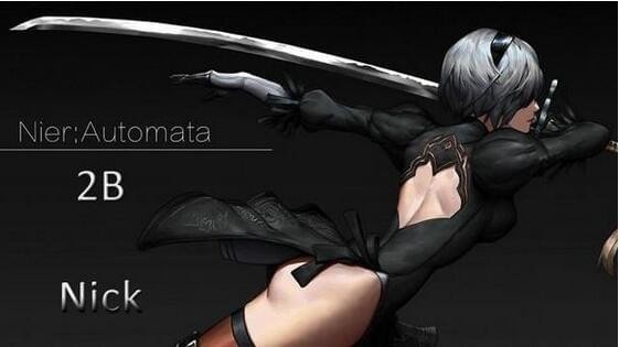求生之路2尼爾機(jī)械紀(jì)元2b小姐姐替換Nick語音MOD